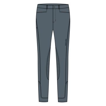 Reithose ES-Camillo KneeGrip -  Dark Lead