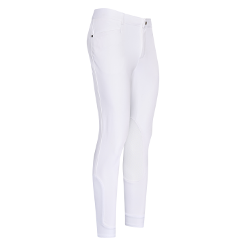 Reithose ES-Camillo KneeGrip -  White 