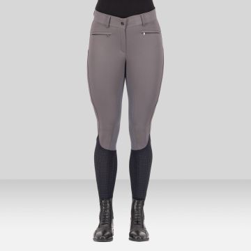 Reithose ES-Airflow FullGrip -  Magnet Grey