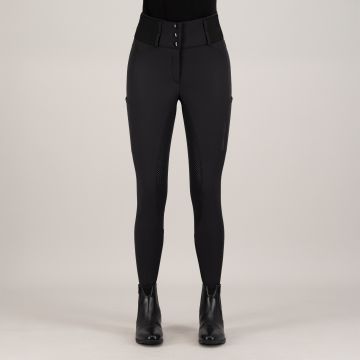 Reithose ES-Athletic leanline FullGrip -  Black