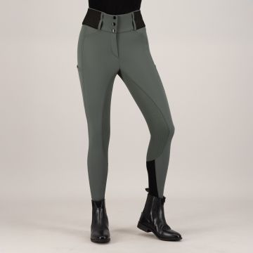 Reithose ES-Athletic leanline FullGrip -  Dark Castor