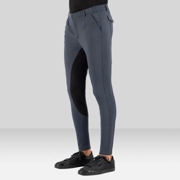 Reithose ES-Gabriel GripConnect Full -  Magnet Grey