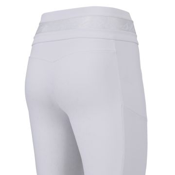 Reithose ES-Athletic Luxe FullGrip -  White 