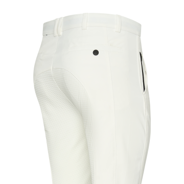 Reithose ES-Marco FullGrip -  White 