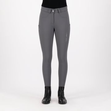 Reithose ES-Empress KneeGrip -  Magnet Grey