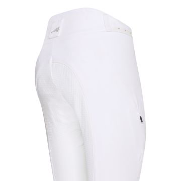 Reithose ES-Equitation Queen Diamond FullGrip -  White 