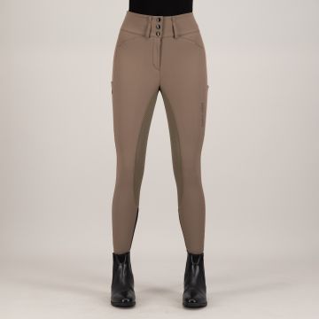 Reithose ES-Aurelia Diamond FullGrip -  Chocolate chip