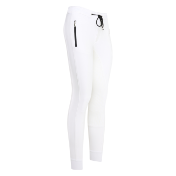 Reithose ES-Athleisuremen FullGrip -  White 