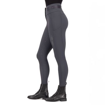 Reithose ES-Athletic Luxe FullGrip -  Magnet Grey