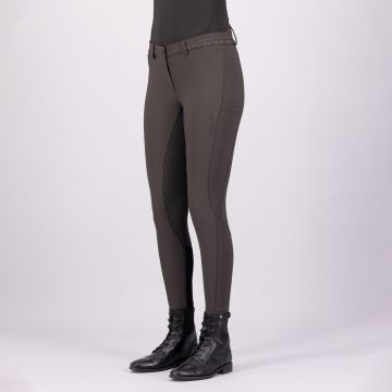 Reithose ES-Equitation Queen Diamond FullGrip -  Mocca 