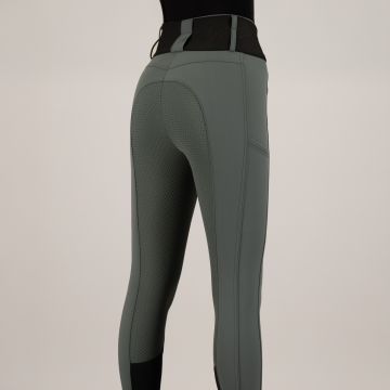 Reithose ES-Athletic leanline FullGrip -  Dark Castor