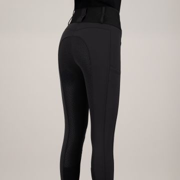 Reithose ES-Athletic leanline FullGrip -  Black