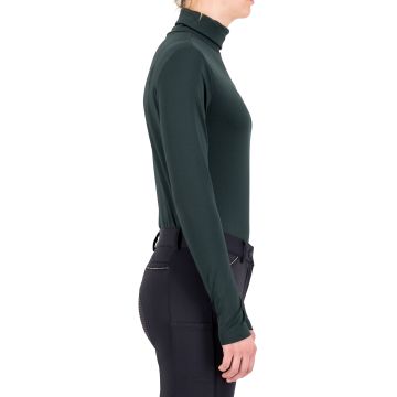 Rollkragenpulli ES-Sofia -  Black leaf