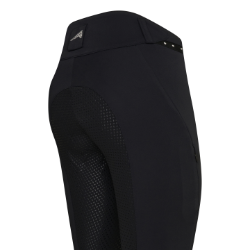 Reithose ES-Equitation Queen Diamond FullGrip -  Black