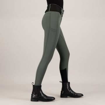 Reithose ES-Athletic leanline FullGrip -  Dark Castor