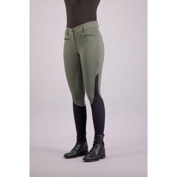 Reithose ES-Airflow FullGrip -  Castor grey