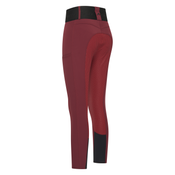 Reithose ES-Athletic leanline FullGrip -  Pomegranate