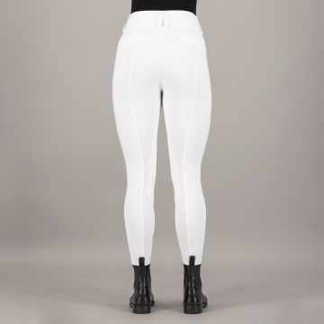 Reithose ES-Aurelia Competition GripConnect Knee -  White 