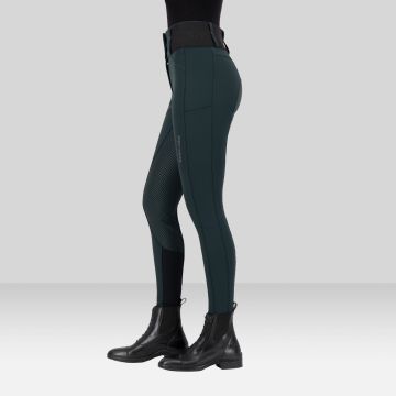Reithose ES-Athletic leanline FullGrip -  Black leaf