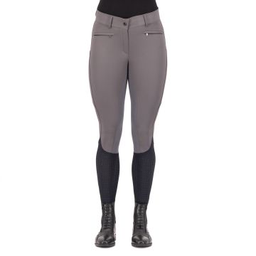 Reithose ES-Airflow FullGrip -  Magnet Grey