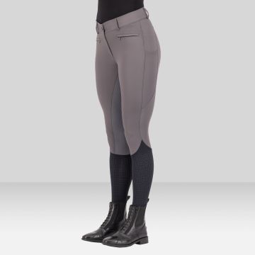 Reithose ES-Airflow FullGrip -  Magnet Grey