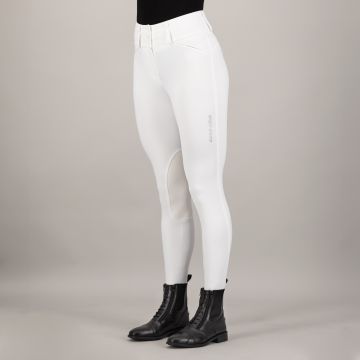 Reithose ES-Aurelia Competition GripConnect Knee -  White 