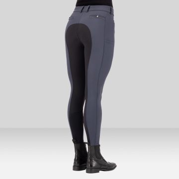 Reithose ES-Arielle GripConnect Full -  Magnet Grey