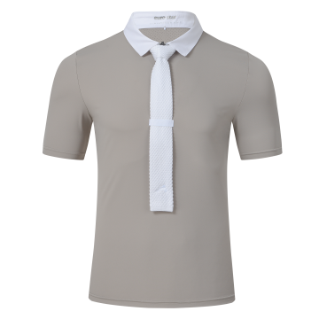 Turniershirt ES-Valerio -  Faded Grey