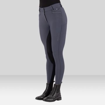 Reithose ES-Arielle GripConnect Full -  Magnet Grey