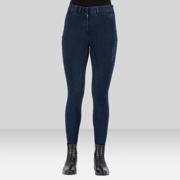 Reithose ES-Arista Denim FullGrip -  Navy