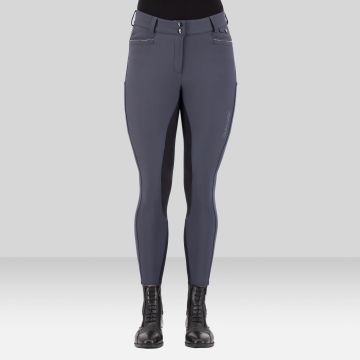 Reithose ES-Arielle GripConnect Full -  Magnet Grey